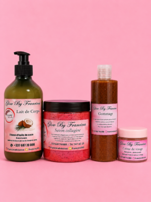 Gamme Teint marron clair avec collagéne