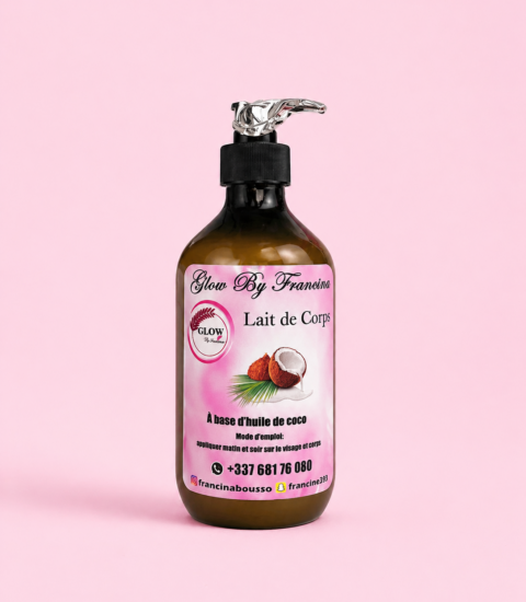 Lait de Corps teint marron